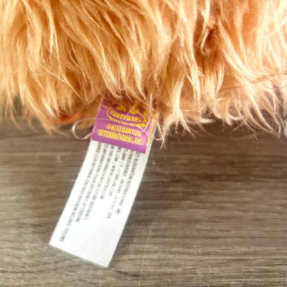 Honeymaru Fluffy Strawberry Highland Stuffed Cow Plush Box Lunch Kawaii Cute EUC - Picture 7 of 7